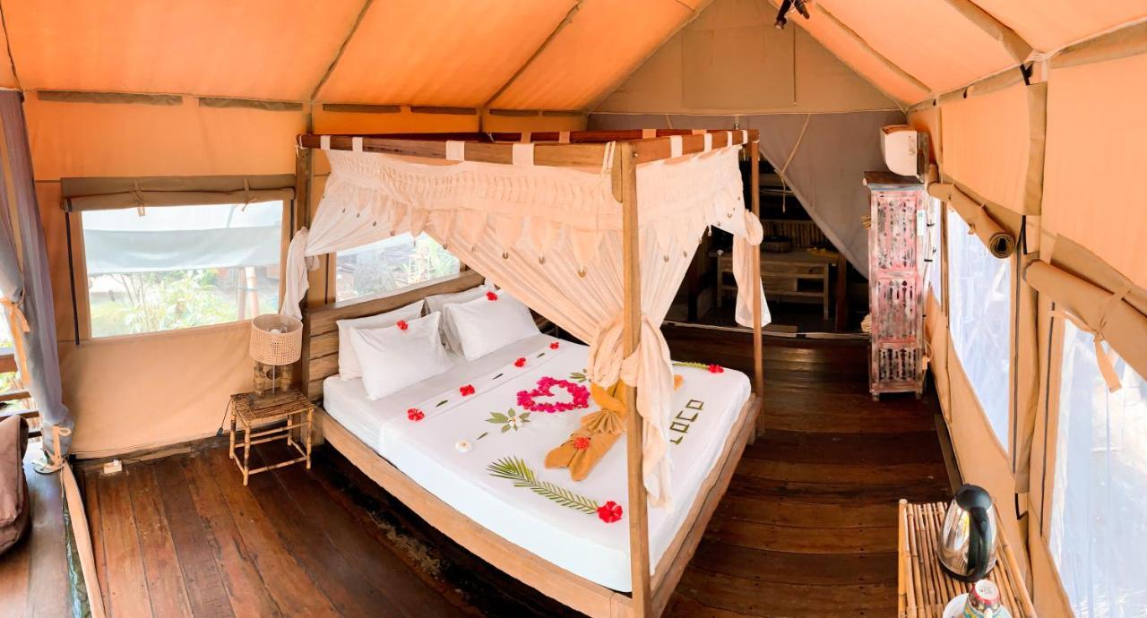 La Cocoteraie Ecolodge - Luxury Glamping Tents Quần đảo Gili Ngoại thất bức ảnh
