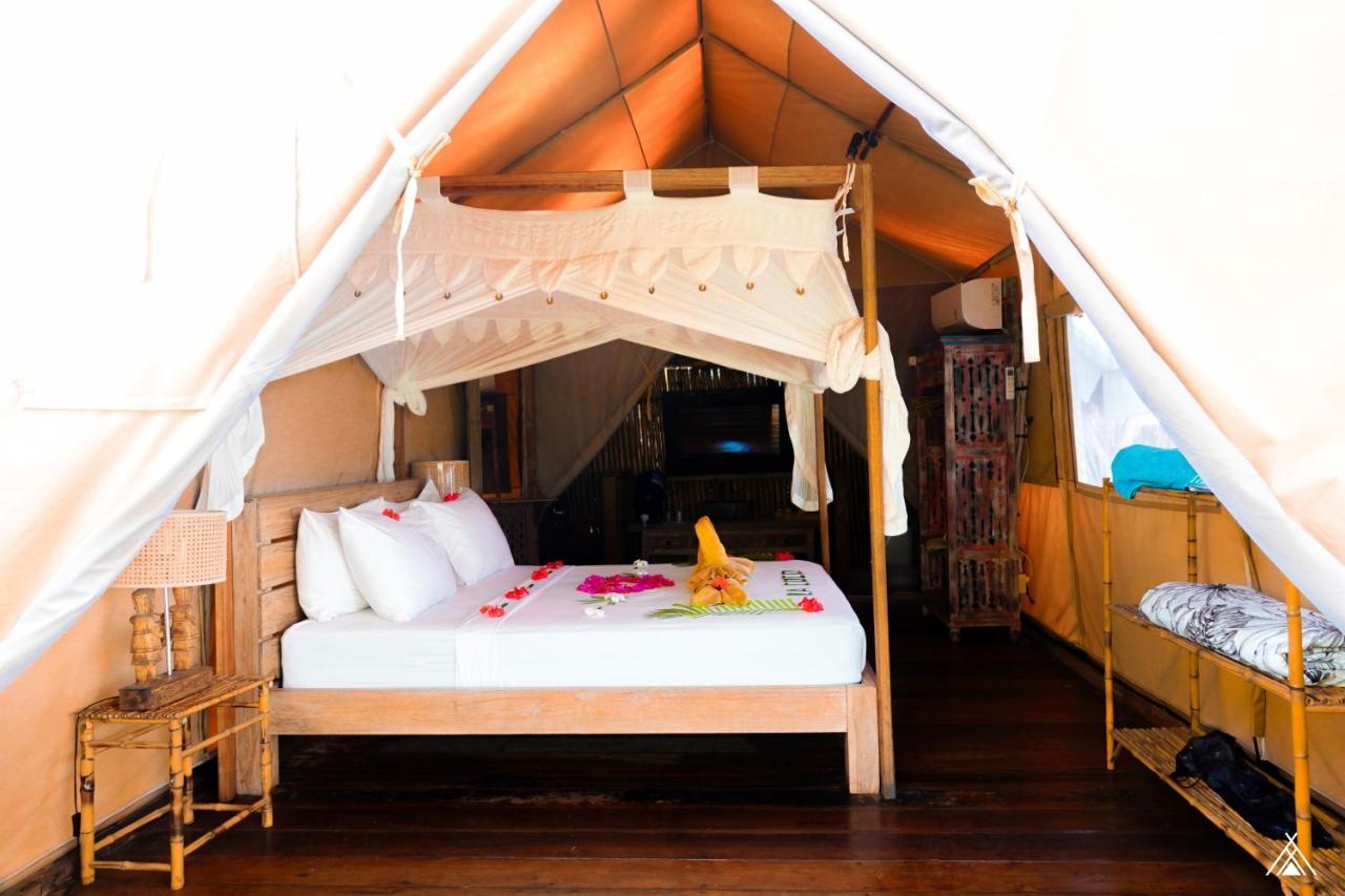La Cocoteraie Ecolodge - Luxury Glamping Tents Quần đảo Gili Ngoại thất bức ảnh