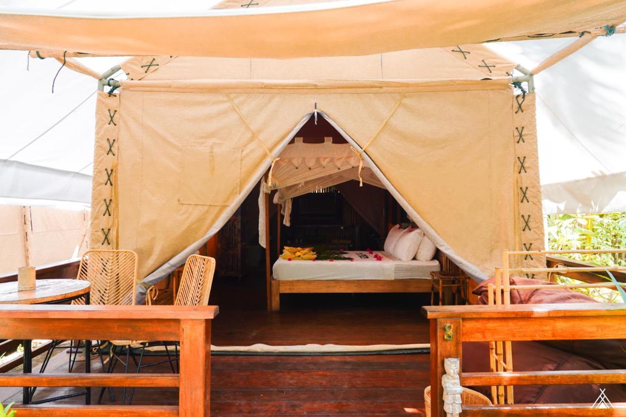 La Cocoteraie Ecolodge - Luxury Glamping Tents Quần đảo Gili Ngoại thất bức ảnh