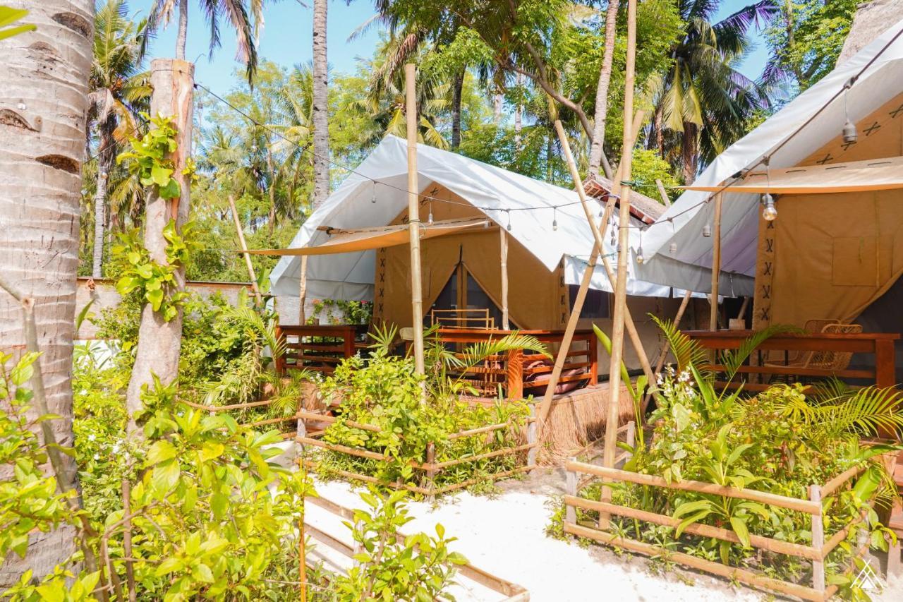 La Cocoteraie Ecolodge - Luxury Glamping Tents Quần đảo Gili Ngoại thất bức ảnh