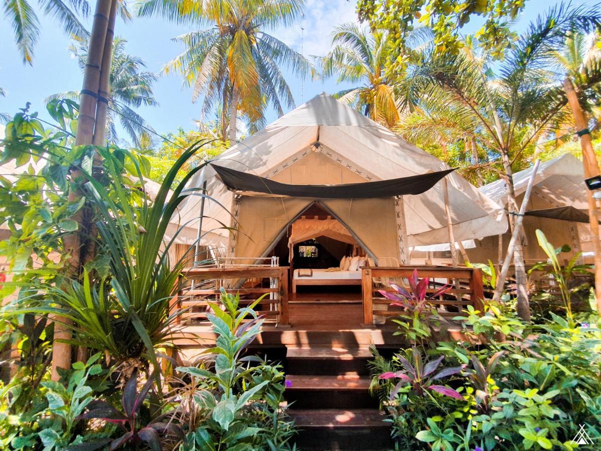 La Cocoteraie Ecolodge - Luxury Glamping Tents Quần đảo Gili Ngoại thất bức ảnh