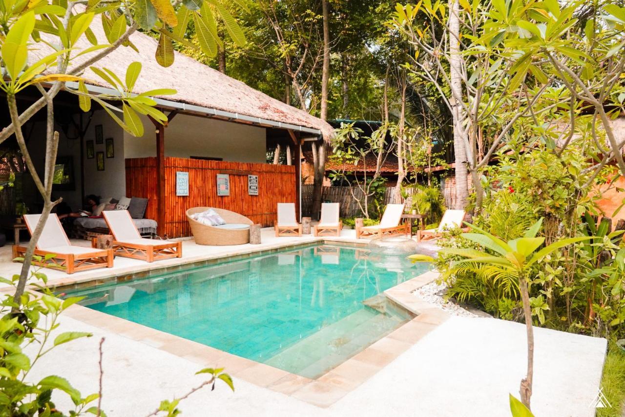 La Cocoteraie Ecolodge - Luxury Glamping Tents Quần đảo Gili Ngoại thất bức ảnh
