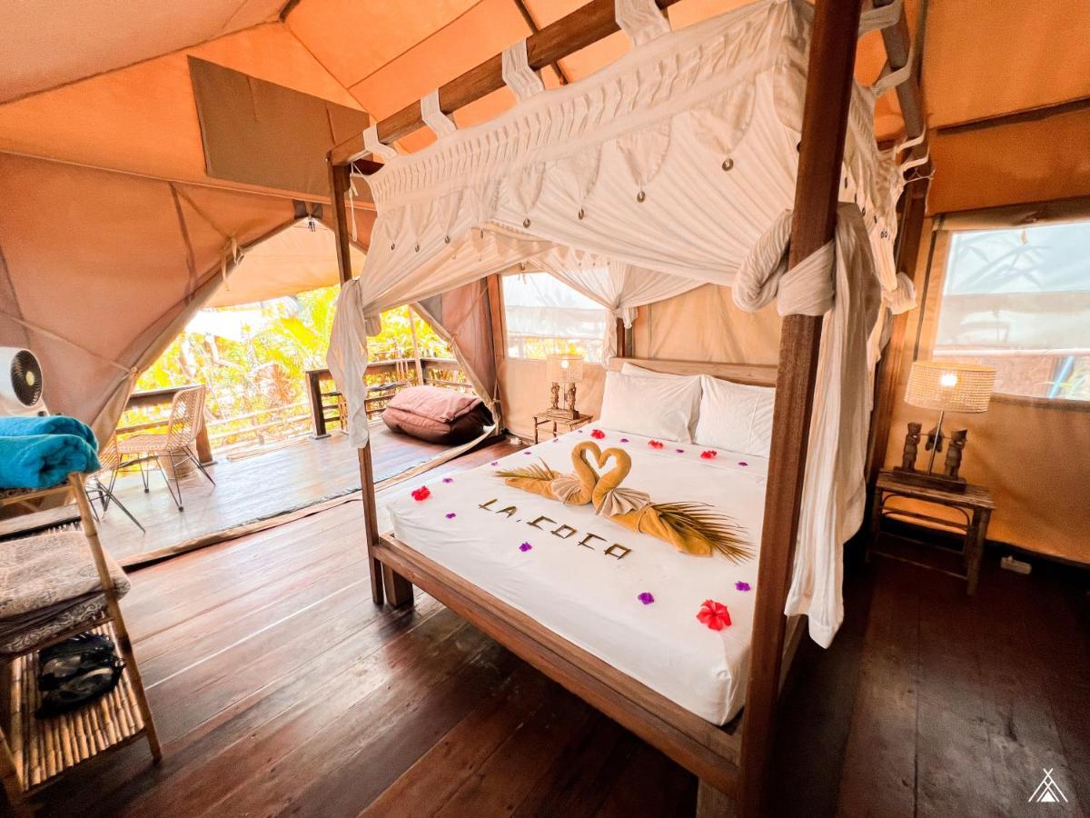 La Cocoteraie Ecolodge - Luxury Glamping Tents Quần đảo Gili Ngoại thất bức ảnh