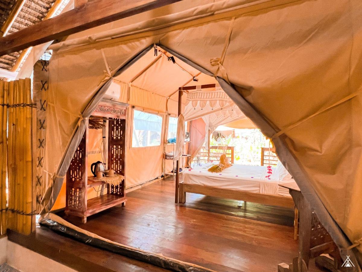 La Cocoteraie Ecolodge - Luxury Glamping Tents Quần đảo Gili Ngoại thất bức ảnh