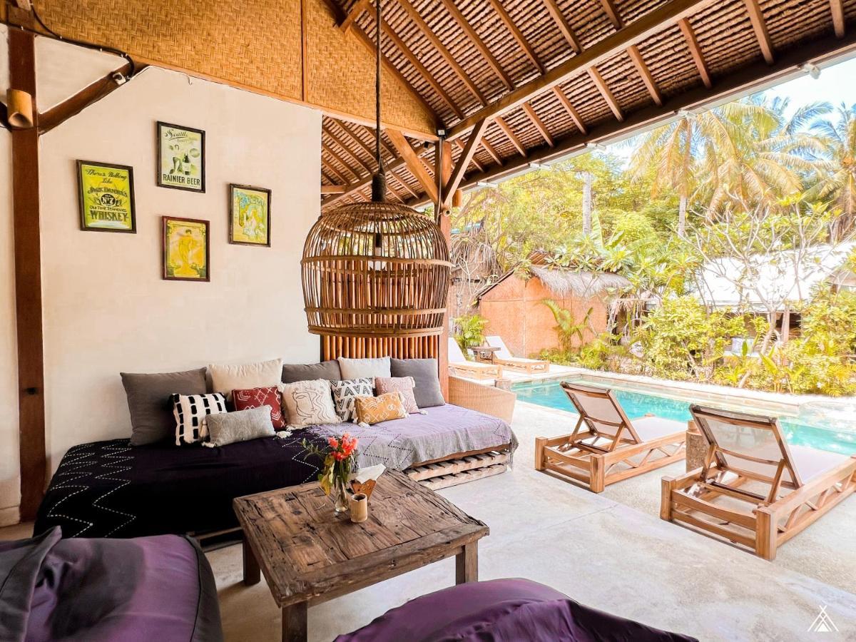 La Cocoteraie Ecolodge - Luxury Glamping Tents Quần đảo Gili Ngoại thất bức ảnh