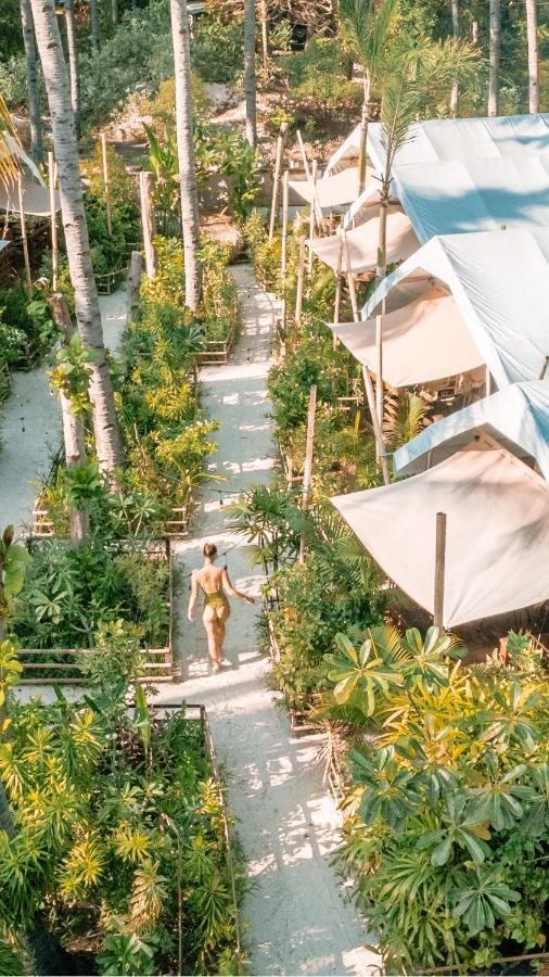 La Cocoteraie Ecolodge - Luxury Glamping Tents Quần đảo Gili Ngoại thất bức ảnh