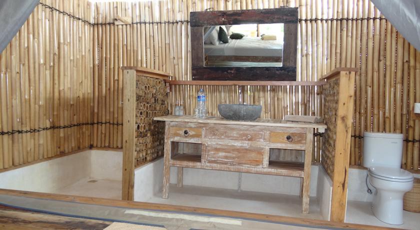 La Cocoteraie Ecolodge - Luxury Glamping Tents Quần đảo Gili Phòng bức ảnh