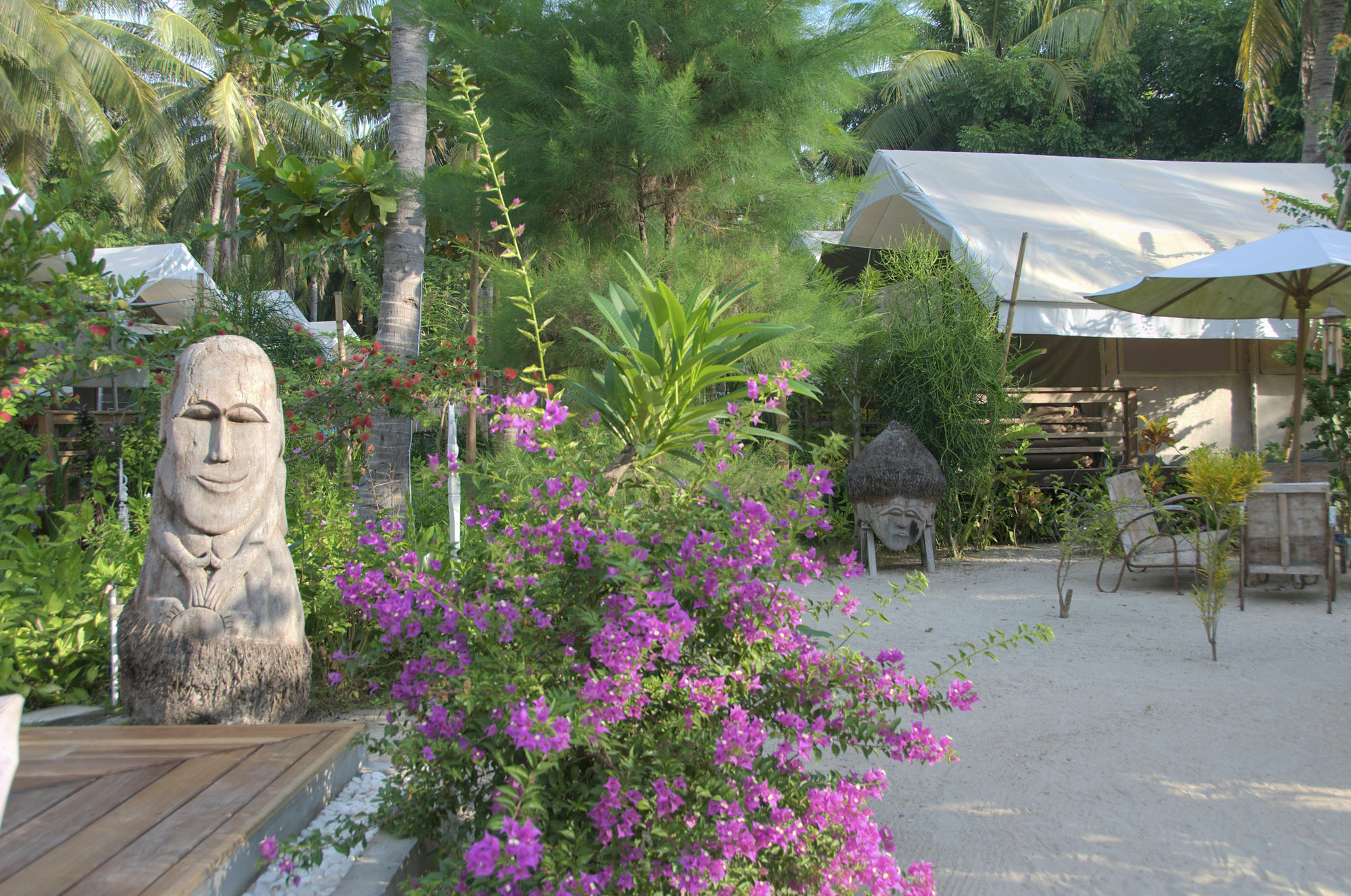 La Cocoteraie Ecolodge - Luxury Glamping Tents Quần đảo Gili Ngoại thất bức ảnh