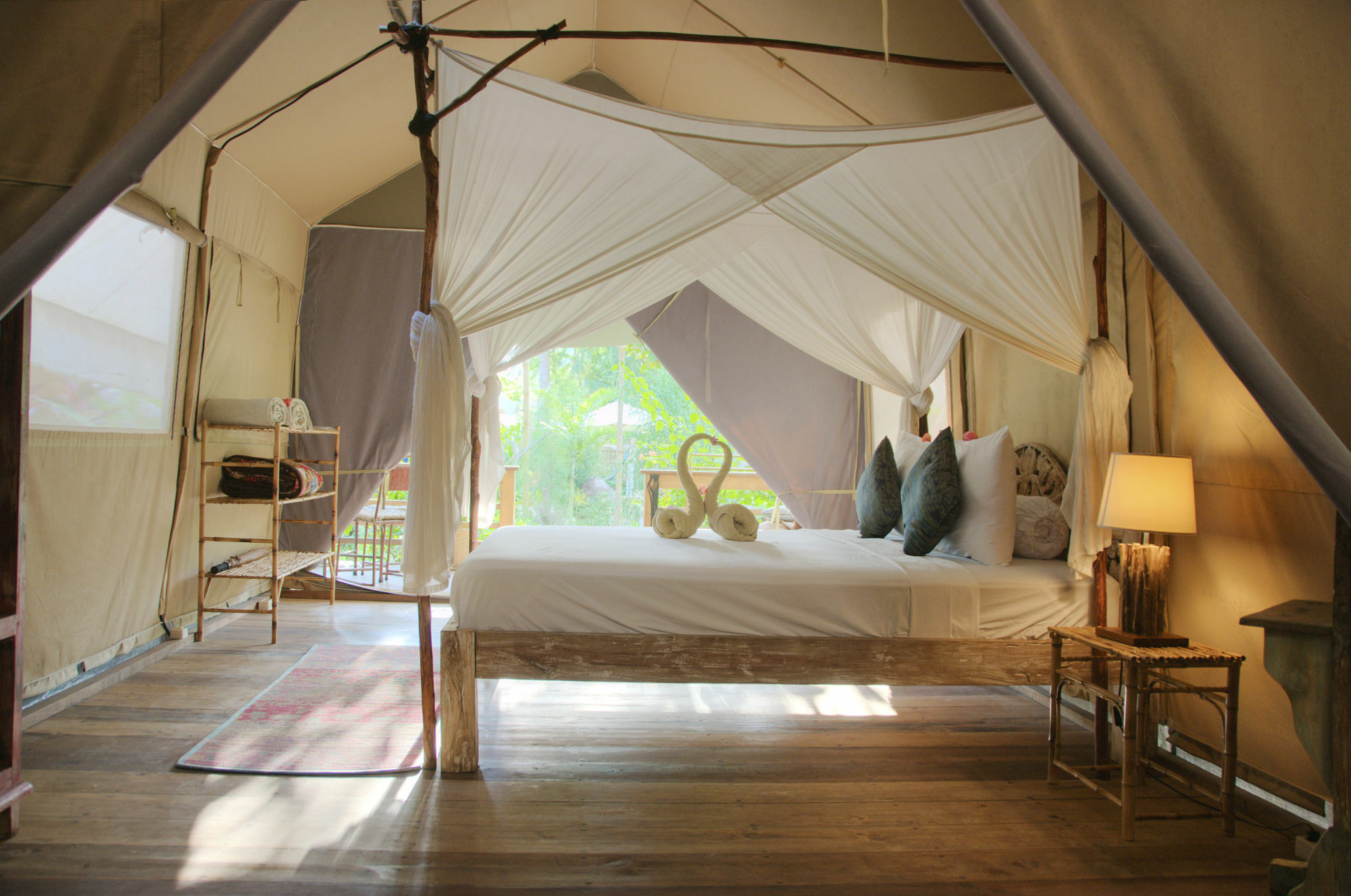 La Cocoteraie Ecolodge - Luxury Glamping Tents Quần đảo Gili Ngoại thất bức ảnh